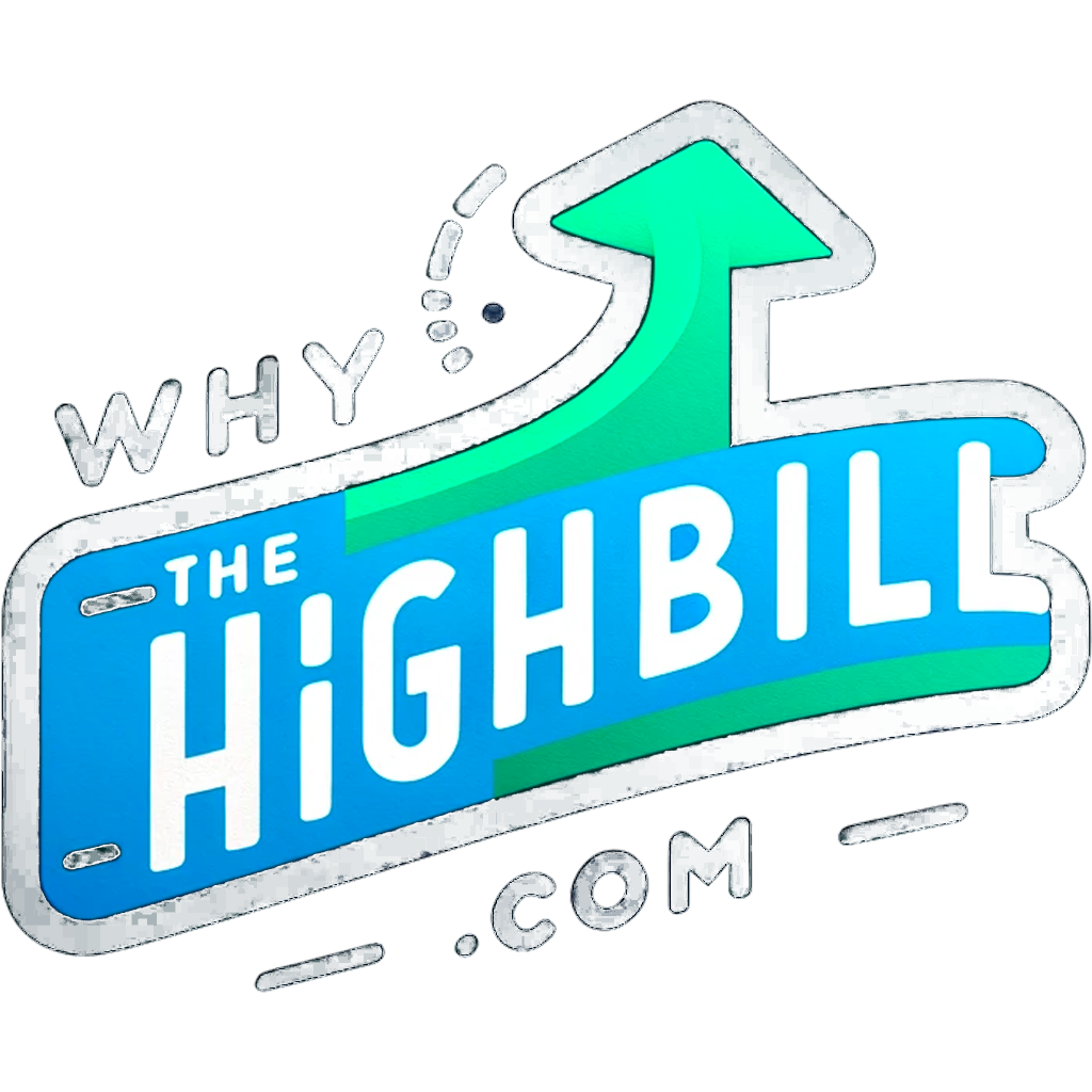 Why The High Bill Logo